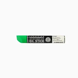 Фарба олійна у формі пастелі Sennelier Oil Stick, 38 мл, S3, Неоновий зелений (Neon Green)