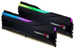 Пам'ять 16Gb x 2 (32Gb Kit) DDR5, 6000 MHz, G.Skill Trident Z5 RGB, Black, 36-36-36-96, 1.35V, з радіатором (F5-6000J3636F16GX2-TZ5RK) - мініатюра 2
