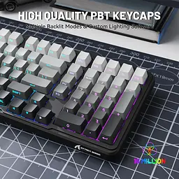 Ігрова механічна клавіатура ATTACK SHARK X98, Чорний - мініатюра 5