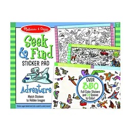 Набор для творчества Melissa & Doug Найди и наклей наклейку Приключения (MD30151)