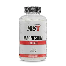Магній таурат та вітамін В6 MST Nutrition Magnesium Taurate + Vitamin B6, 120 капсул
