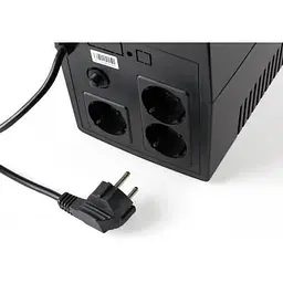 Пристрій безперебійного живлення Vinga LED 1500VA plastic case (VPE-1500P) - мініатюра 7