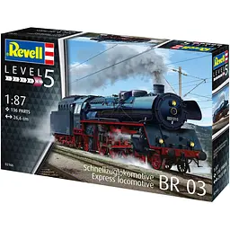Збірна модель Revell Експрес локомотив BR03 з тендером масштаб 1:87, 136 деталей (RVL-02166)