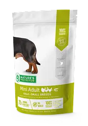Сухий корм для дорослих собак малих порід Nature's Protection Mini Adult Small Breeds, 500г