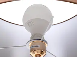 Торшер з абажуром FE-30/1 E27 BK+COF - мініатюра 3