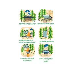 Дощовик 2E Тип 1, зелений (2E-TACTRAINCOV-T1-GN) - мініатюра 7