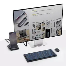 Док-станція Baseus Pro Mate Docking Type-C (WKMD000001) - мініатюра 5