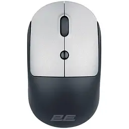 Бездротова миша 2E MF218 Silent WL BT Black/Gray (2E-MF218WBG)