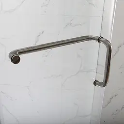 Душова кабіна з низьким піддоном Mixxus Lines SCT01-90x90x198-Tr Graphite New прозоре скло 6мм MI8429, Графит, прозорий, графіт - мініатюра 4
