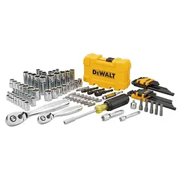 DeWALT Набір головок, біт, шестигранних ключів, 1/4", 3/8", кейс, 108шт - мініатюра 2