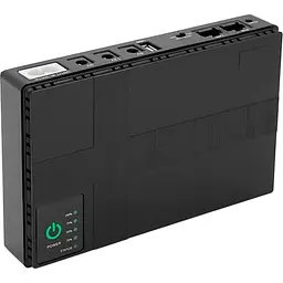 Джерело безперебійного живлення (ДБЖ) для роутера Merlion MINI DC1018P DC-5V/9V/12V 18W 10400mAh Black [153365] - мініатюра 3