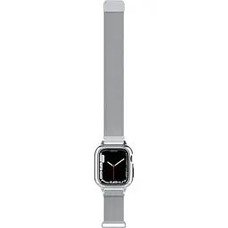 Ремінець Spigen Metal Fit Pro для Apple Watch 42/44/45mm Silver [ACS04584] [85168] - мініатюра 7