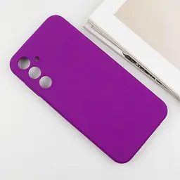 Чохол Silicone Cover Lakshmi Full Camera (AAA) для Samsung Galaxy A56 5G Сливовий / Purple - мініатюра 3