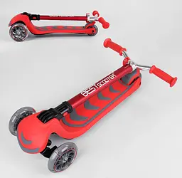 Самокат Best Scooter 60х18х30 см Червоний 000231454 - мініатюра 2