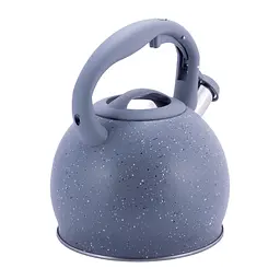Чайник із свистком Kamille KM-1074 3 л сірий - мініатюра 6