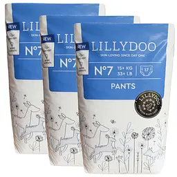 Підгузки-трусики LILLYDOO 7 (15+ кг), 51 шт