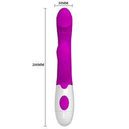 Вібратор Pretty Love Andre Vibrator Purple - мініатюра 6