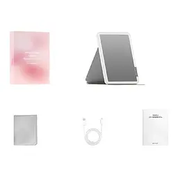 Дзеркало для макіяжу Xiaomi DOCO 11 " Daylight Portable Flat Mirror Pro Pink (324895) - мініатюра 2