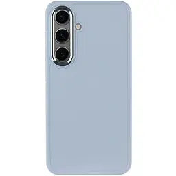 TPU чохол Bonbon Metal Style для Samsung Galaxy S24 / S25 Блакитний / Mist blue - мініатюра 2