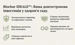 Біочар IDEALE для кімнатних рослин та розсади 1,5 л - мініатюра 4