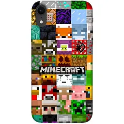 Чохол Demsky Minecraft collage для Apple iPhone XR (6.1)
