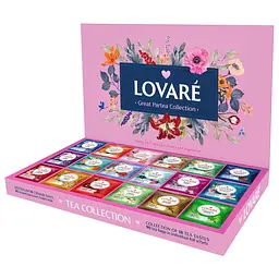 Колекція чаю Lovare Great Partea Collection Асорті 18 видів по 5 шт - мініатюра 2