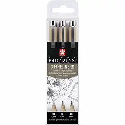 Набір лайнерів Pigma Micron 3 шт Sakura