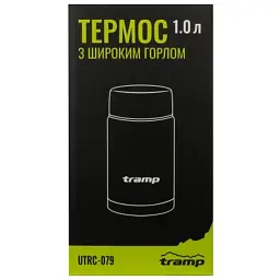 Термос Tramp з широким горлом 1,0л (UTRC-079) - мініатюра 5