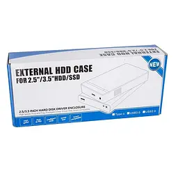 Зовнішня кишеня PowerPlant HDD 2.5/3.5" USB3.0 (HC380404) - мініатюра 6