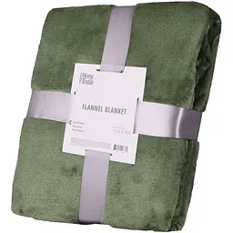 Плед Ardesto Flannel 160х200 см 100% поліестер зелений pbe0050438