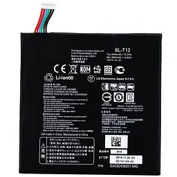 Акумулятор BL-T12, LG G Pad 7.0, 4000mAh