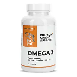 Жирні кислоти Omega 3 Premium, 60 капсул Progress Nutrition fit0024566
