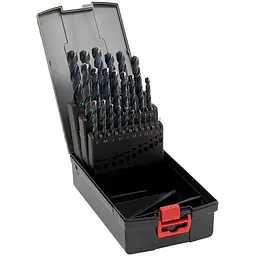 Набор сверл спиральных Wurth по металлу HSS, DIN 338 (D1-13) шаг 0.5 25 шт. ZEBRA (арт. 0624000004)