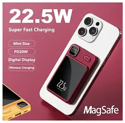 Мобільна зарядка Magnetic Power Bank 90.000mAh 22.5W ∙ Компактний та потужний павербанк Magnetic Power Bank 90.000mAh 22.5W - мініатюра 2