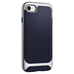 Чохол протиударний Spigen Neo Hybrid Herringbone 054CS22199 для iPhone 7/8/SE 2020/2022 Satin Silver - мініатюра 3