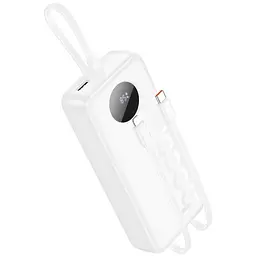 Батарея універсальна HOCO 20000mAh, PD/20W, 22.5W, White (J132A / 42067)