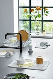 Килимок-сушарка для посуду Brabantia Dish Drying, 43,8 х32,5х0,9 см, м'ятний (117466) - мініатюра 5