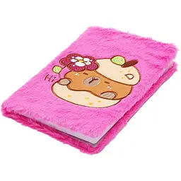 Блокнот А5 ZiBi Capybara 6 Kids Line плюшевий клітинка 80 аркушів (ZB.700020) - мініатюра 7