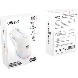 Миша Onikuma CW929 White [136257] - мініатюра 6