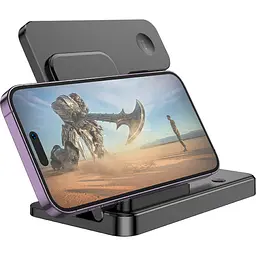 Док-станція — зарядна бездротова 3 в 1 — BOROFONE BQ26 Best 3-in-1 wireless fast charger - мініатюра 3