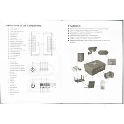 ДБЖ UPS DC 60W 20800mAh для роутера, терміналу, камери DC2060P/DCP60W DC5.5x2.5 мм: 4x12V(5A)/ 1x9V-12V/ 1x5V / 2xUSB/ POE LCD Black - мініатюра 6
