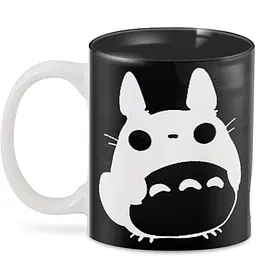 Кухоль GeekLand Мій сусід Тоторо My Neighbor Totoro чорно-білий NT.02.038 330 мл білий - мініатюра 2