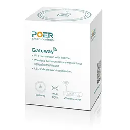 Бездротовий термостат з wifi терморегулятором для теплої підлоги Poer PTC16 WIFI (100405) - мініатюра 4