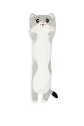 Мяка іграшка Кіт Батон L2405 90 см Сірий shop (6905912824055)