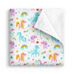 Багаторазова непромокаюча пелюшка 70х120 UNICORN FUNNY COSAS (4822052444450)