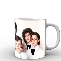 Кухоль GeekLand Stranger Things Дуже дивні справи каст ST.02.006.769 330 мл білий - мініатюра 2