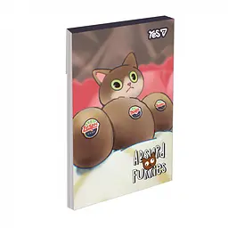 Блокнот Yes No Rulet Cuties А7 48 аркушів клітинка 1 шт. в асортименті (152575) - мініатюра 7
