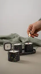 Парфумована свічка Choice Aroma Spicy Love чорна 50 г - мініатюра 3