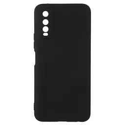 Чехол-накладка для смартфона VIVO Y15s, противоударный, силиконовый, термополиуретановый (ТПУ), с защитой камеры и корпуса, черный, защита всего корпуса, ArmorStandart (ARM63762)