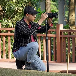 Штатив Ulanzi Full Carbon Fiber Multifunctional Portable Light Tripod UV-2784 MT-49 Black - мініатюра 7